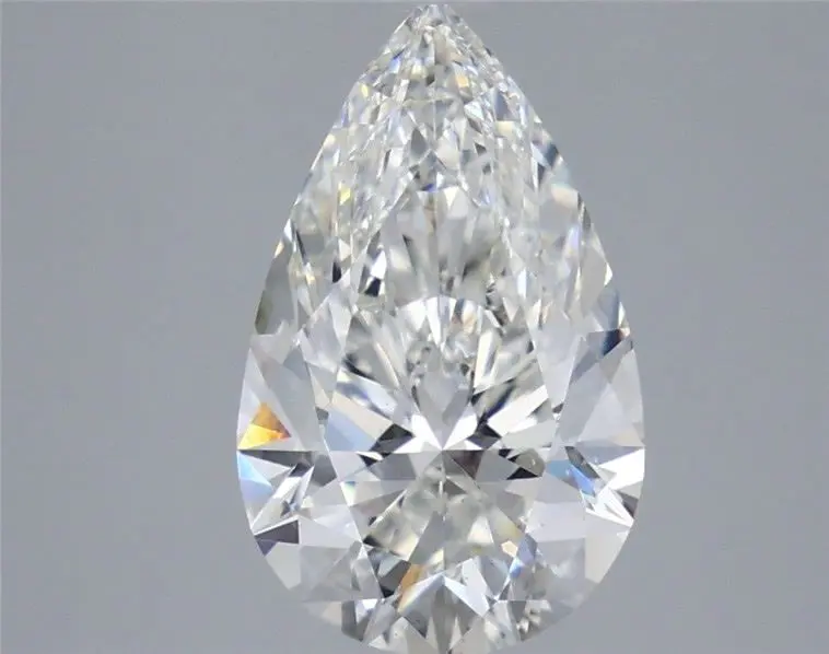 3.5 Carat Lab Grown Pear Diamond