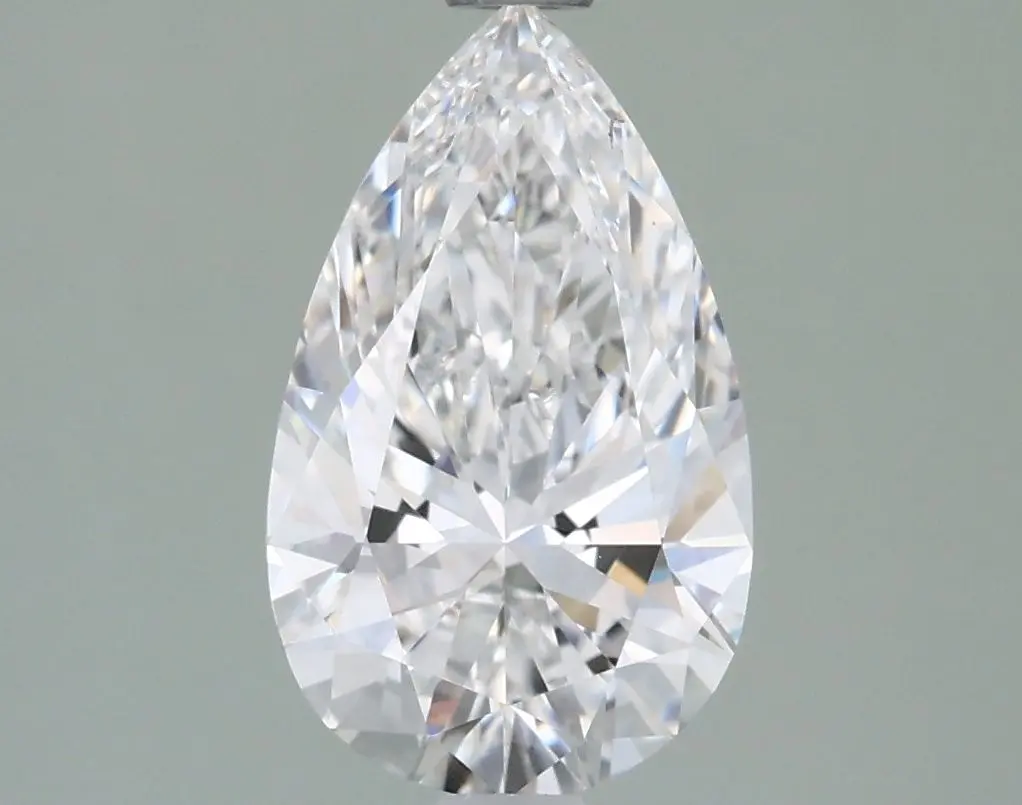 1.55 Carat Lab Grown Pear Diamond