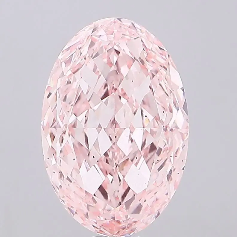 30.62 Carat Lab Grown Oval Diamond