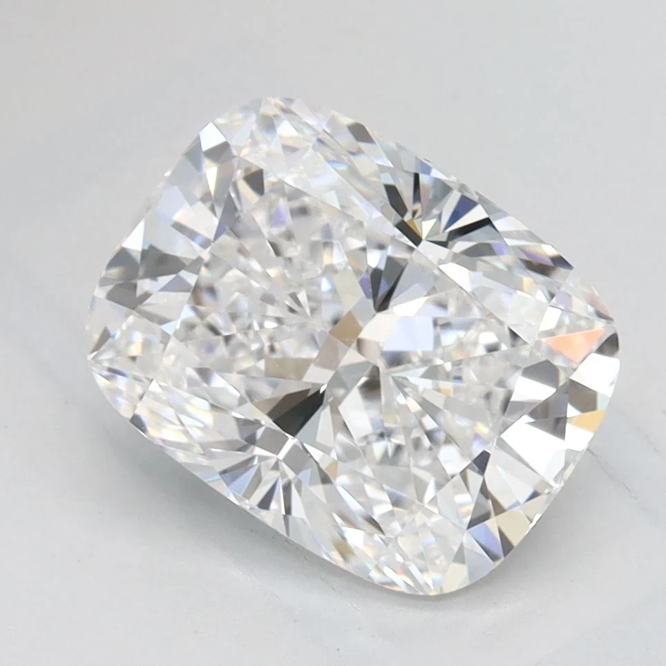 2 Carat Lab Grown Elongated cushion Diamond