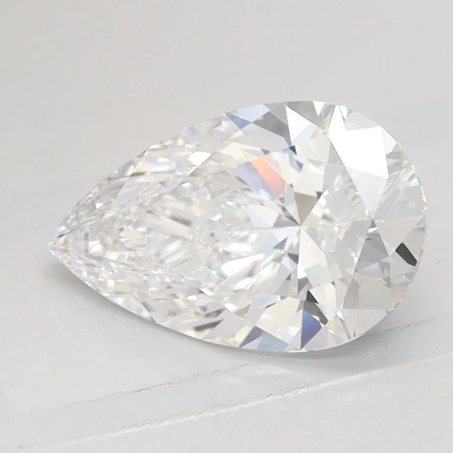 1.14 Carat Lab Grown Pear Diamond