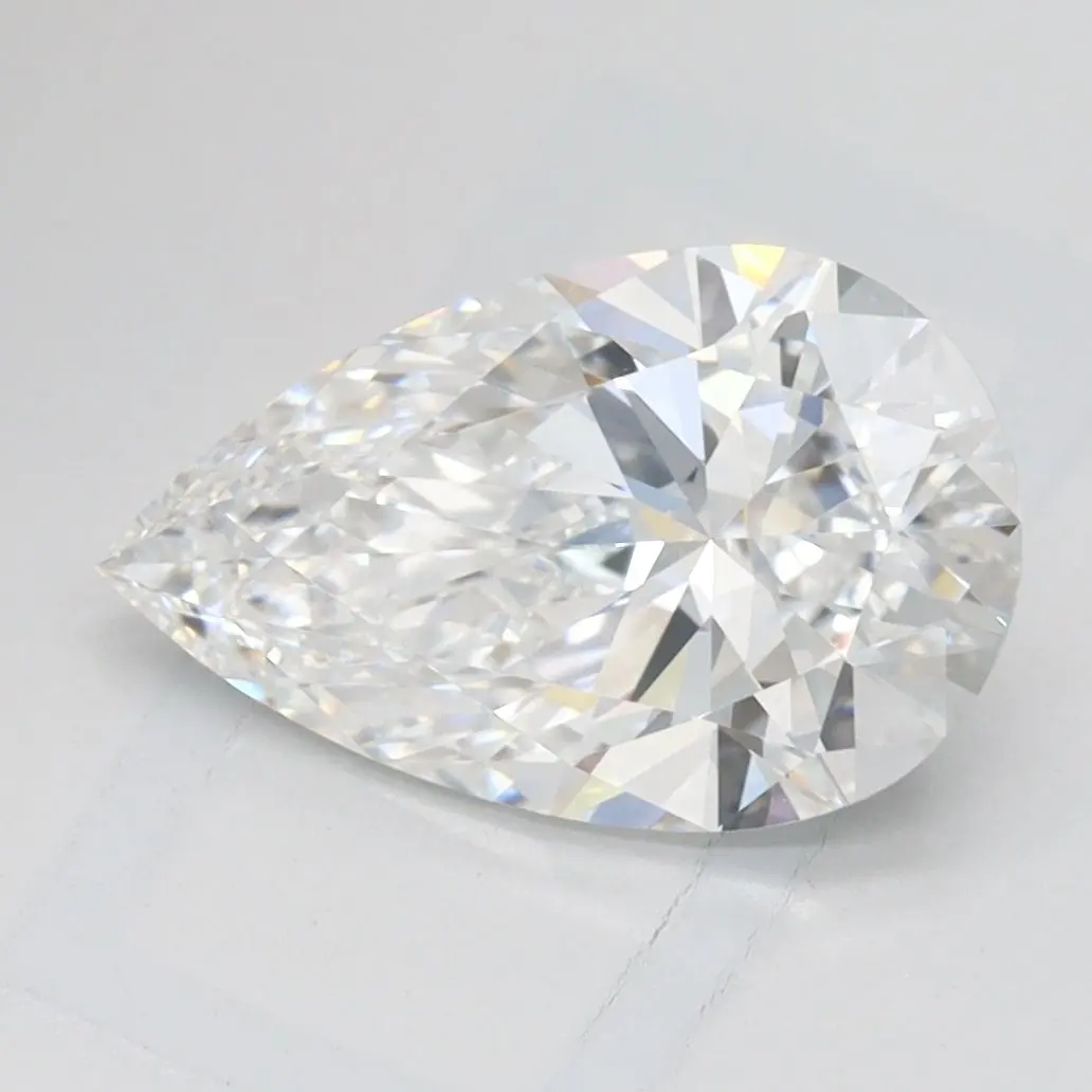 1.61 Carat Lab Grown Pear Diamond
