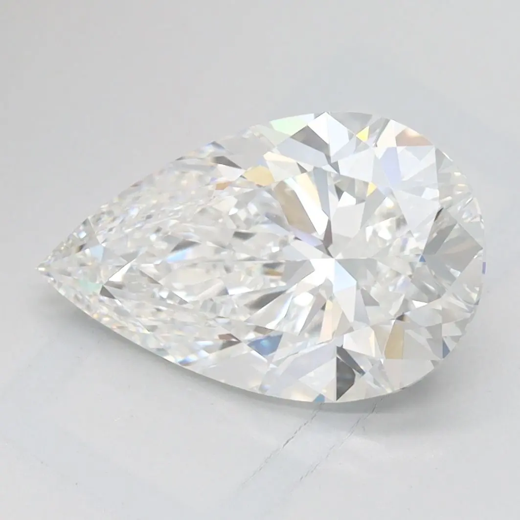 2.1 Carat Lab Grown Pear Diamond