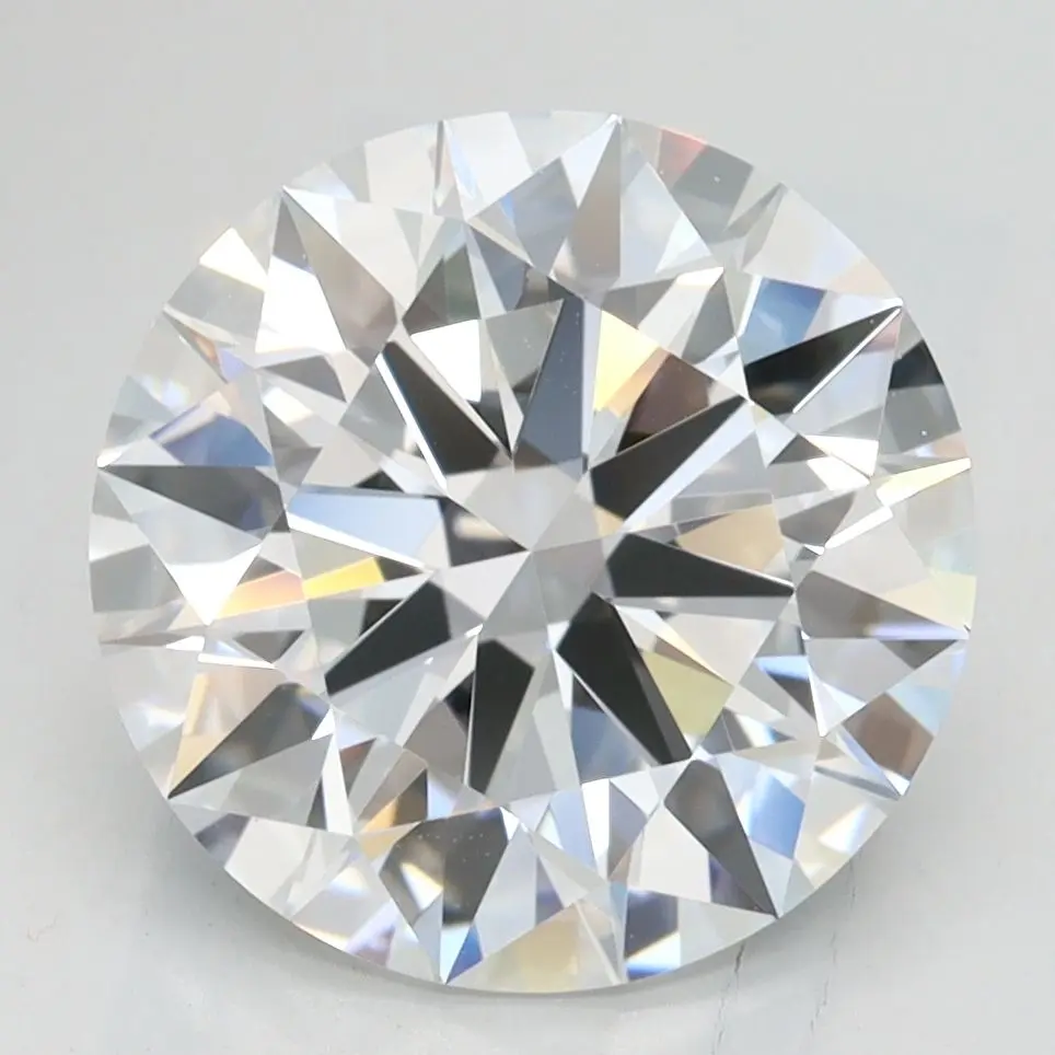 3.18 Carat Lab Grown Round Diamond