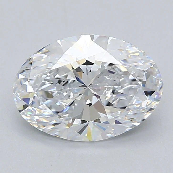 3.26 Carat Lab Grown Oval Diamond
