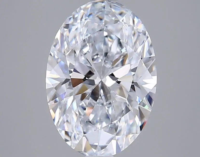 3.04 Carat Lab Grown Oval Diamond