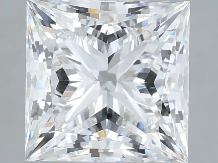 3.03 Carat Lab Grown Princess Diamond