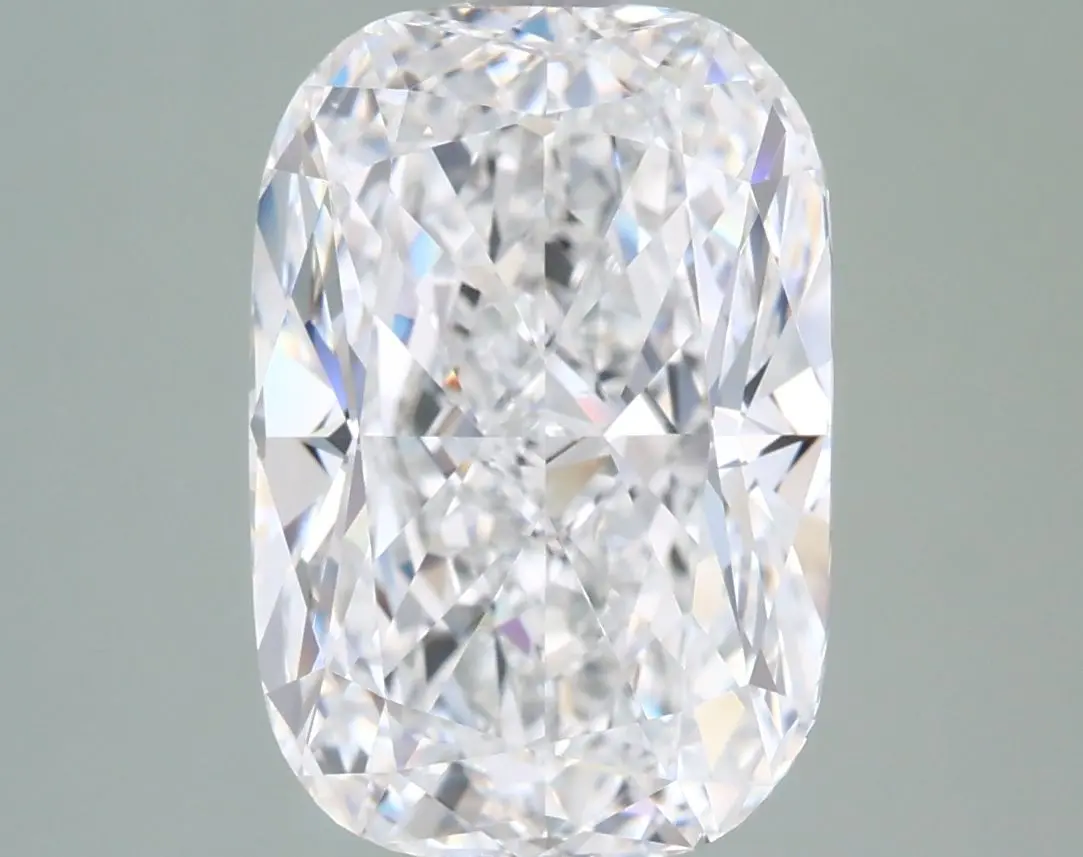 3.77 Carat Lab Grown Elongated cushion Diamond