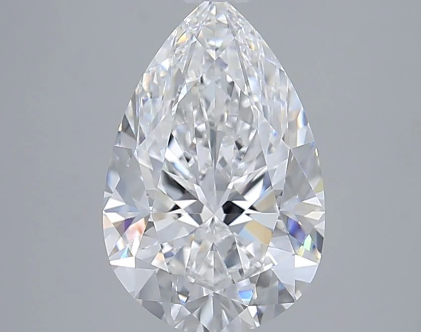 2.53 Carat Lab Grown Pear Diamond