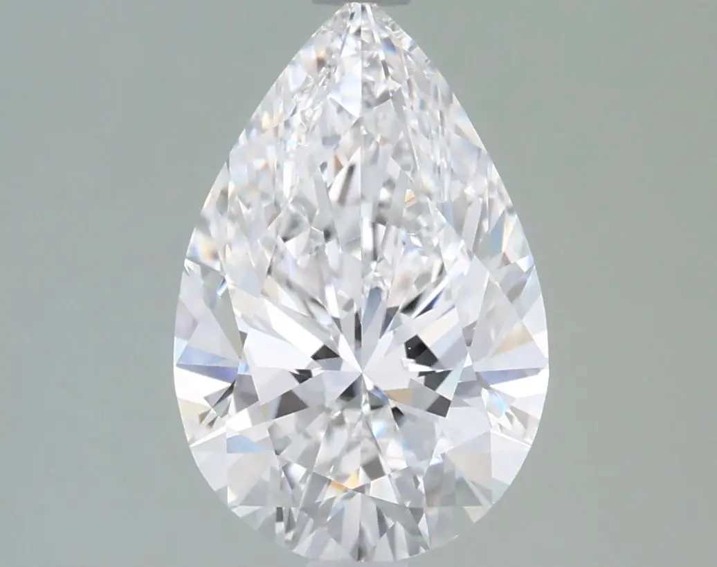 2.04 Carat Lab Grown Pear Diamond