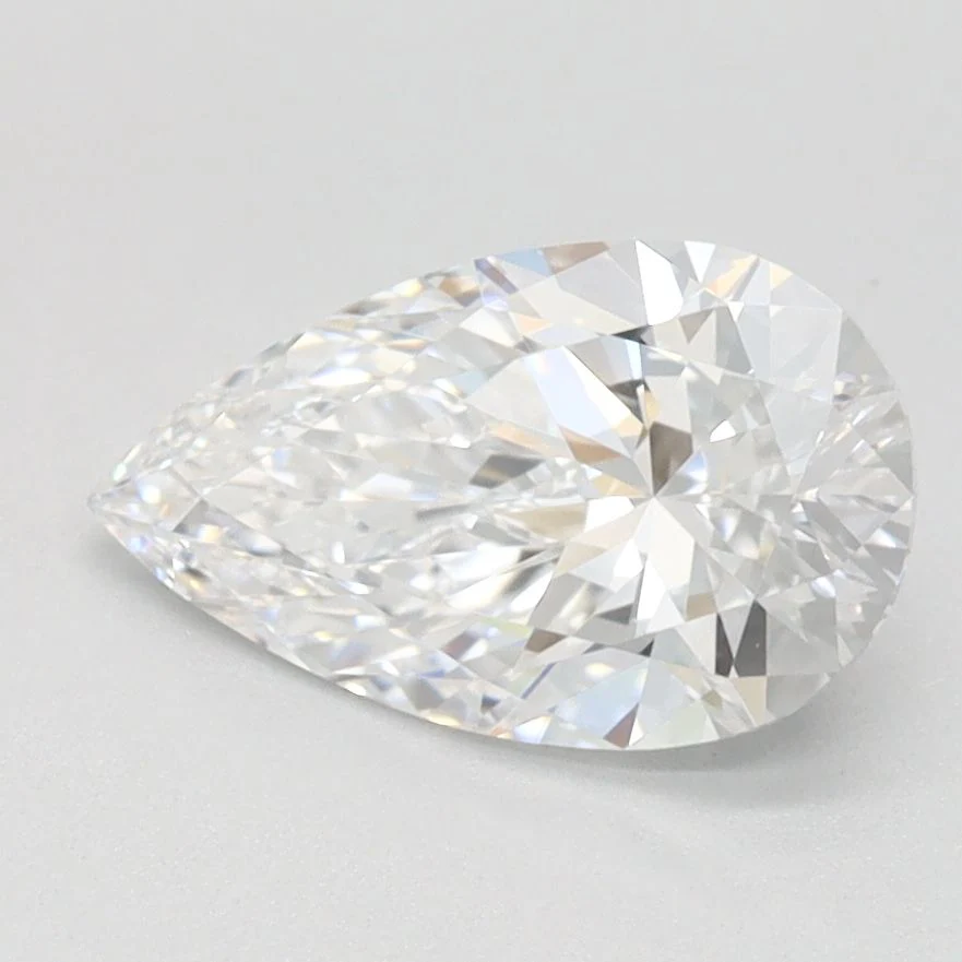 1.04 Carat Lab Grown Pear Diamond