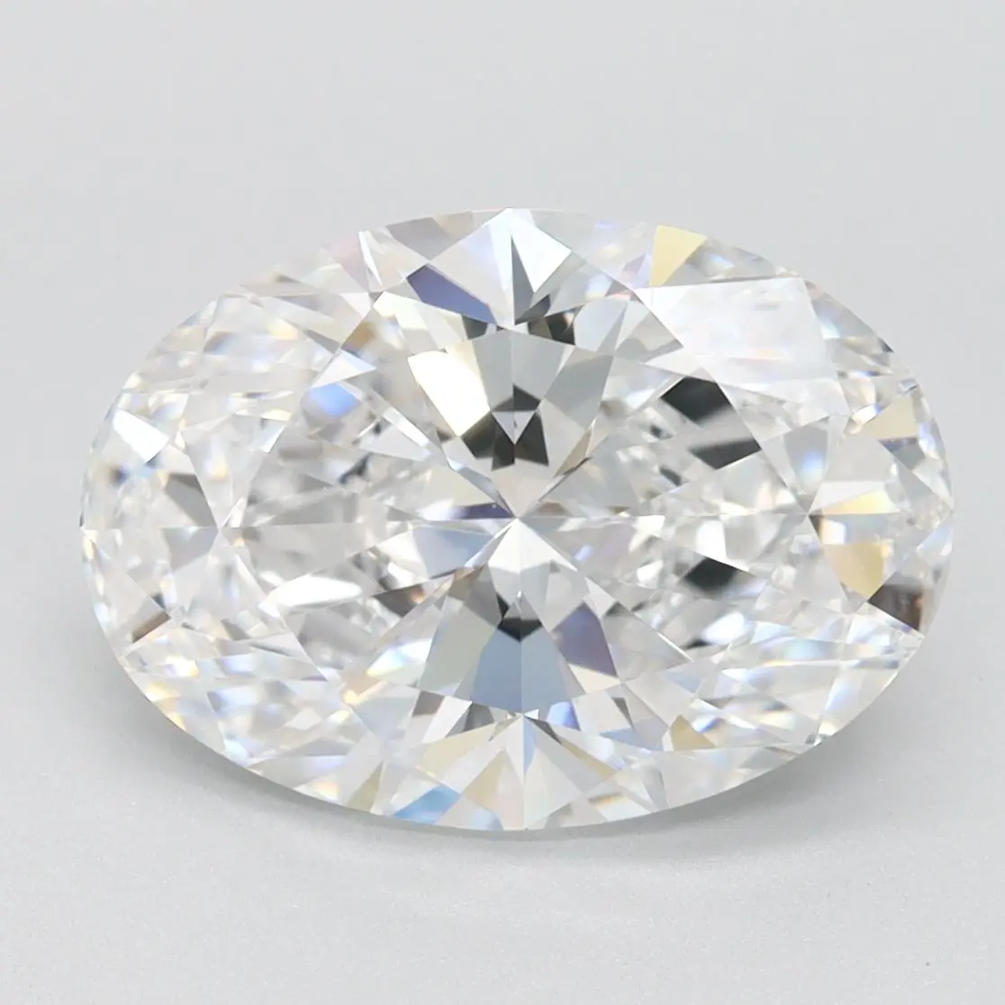 3 Carat Lab Grown Oval Diamond