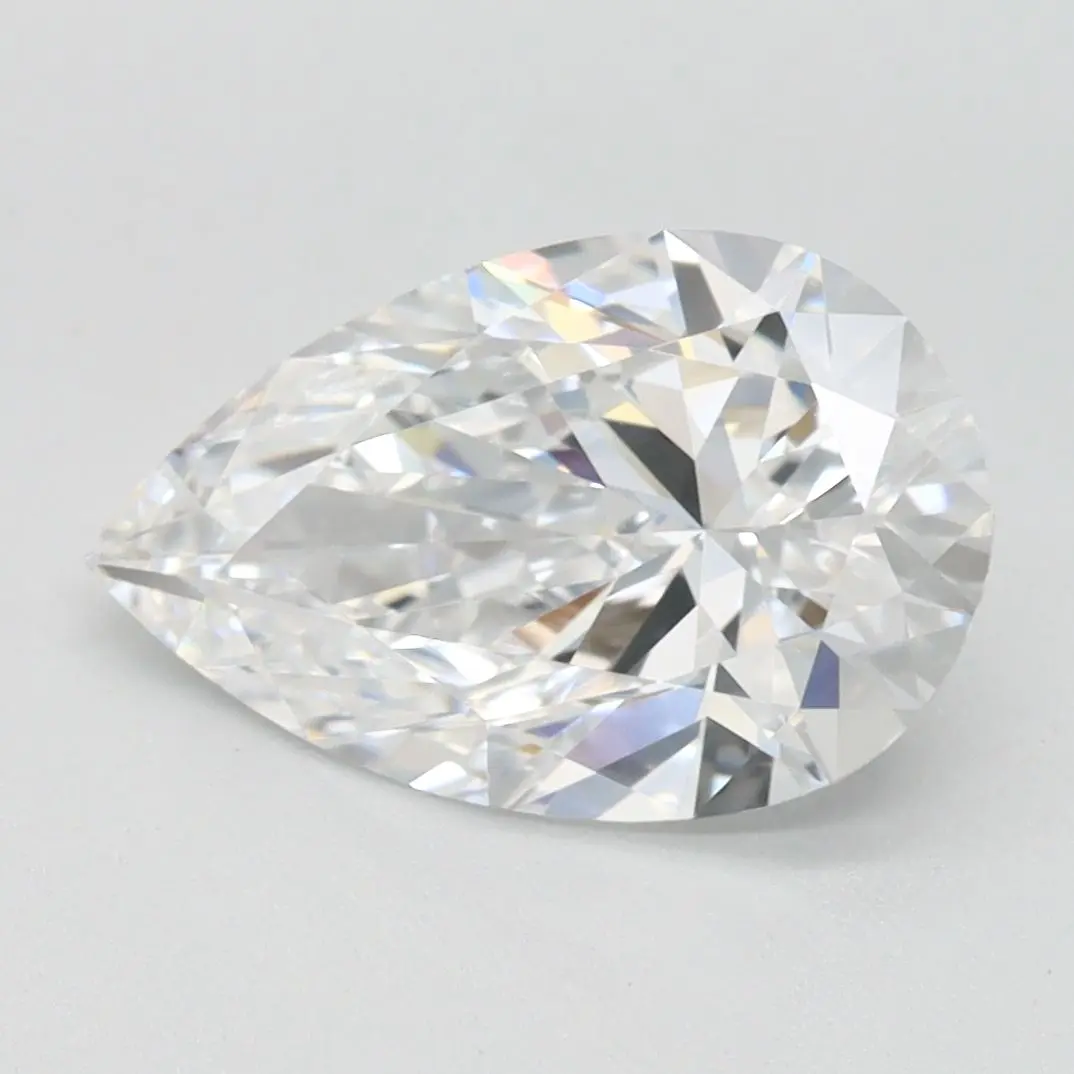 1.86 Carat Lab Grown Pear Diamond
