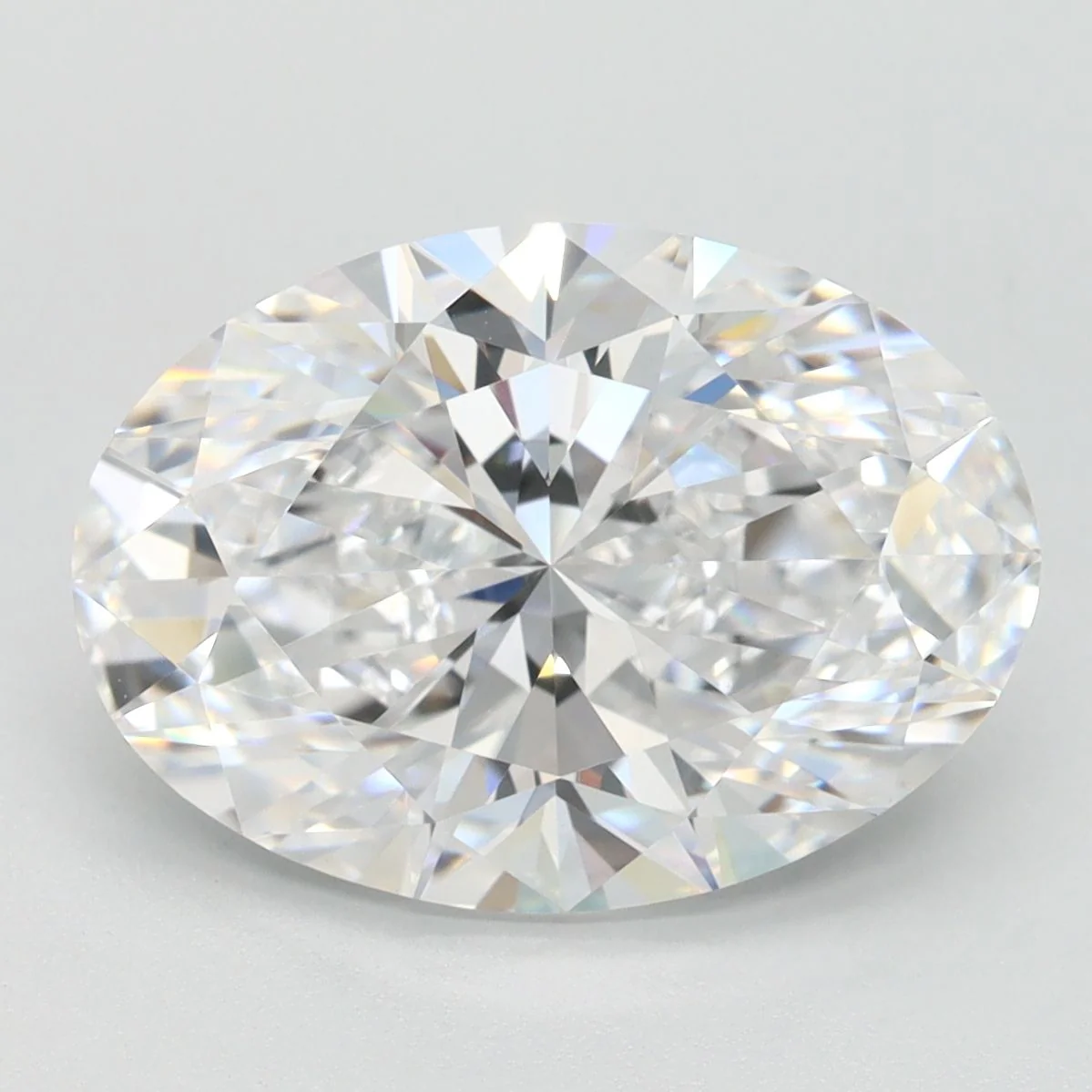 4.01 Carat Lab Grown Oval Diamond