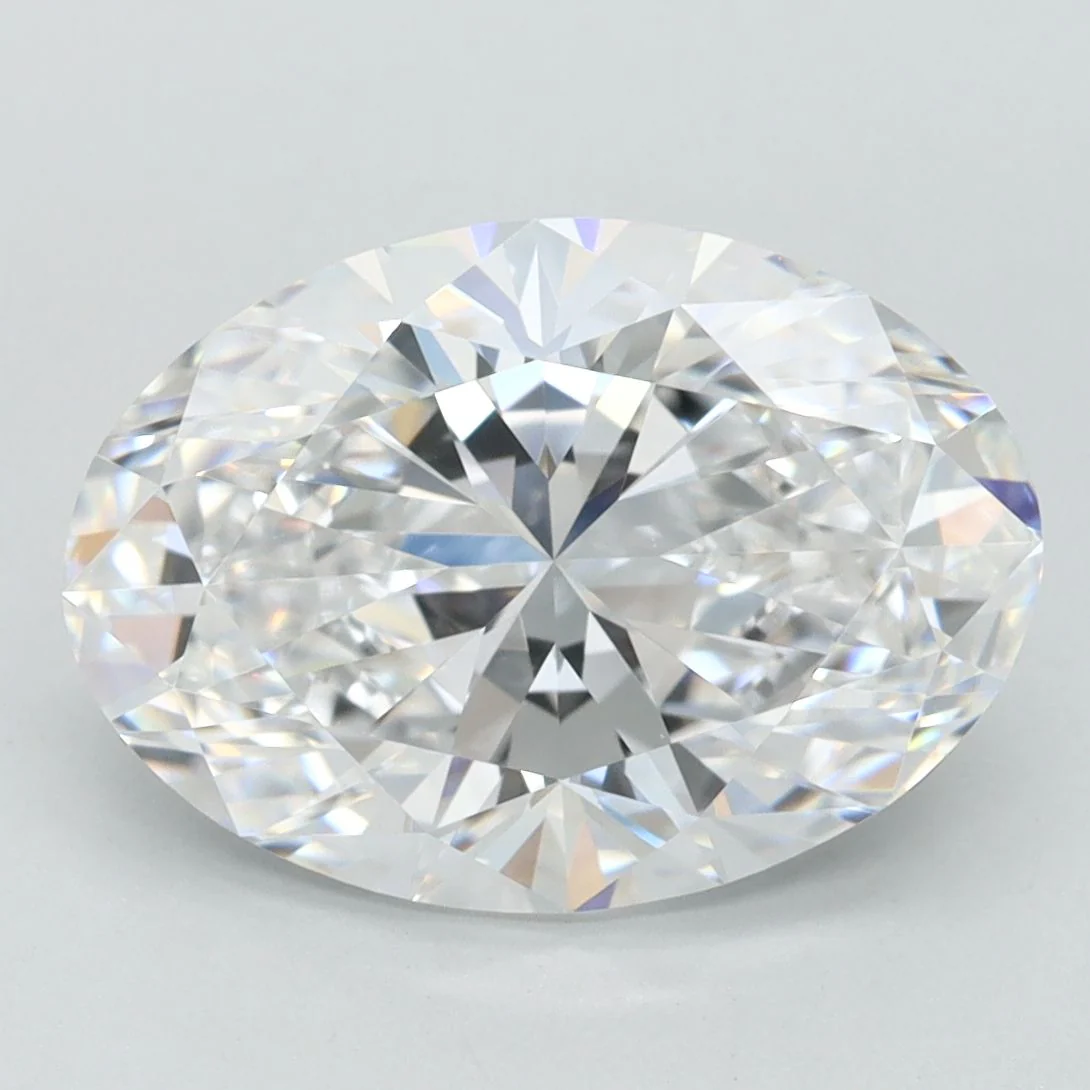 3.04 Carat Lab Grown Oval Diamond