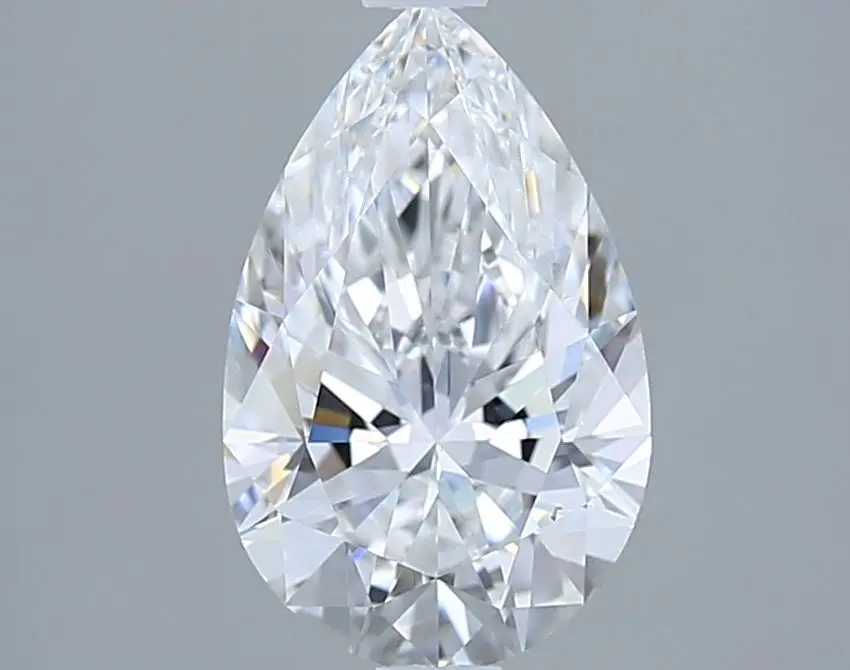 1.53 Carat Lab Grown Pear Diamond