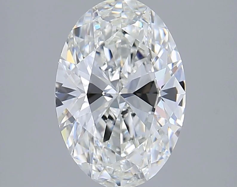 2.05 Carat Lab Grown Oval Diamond