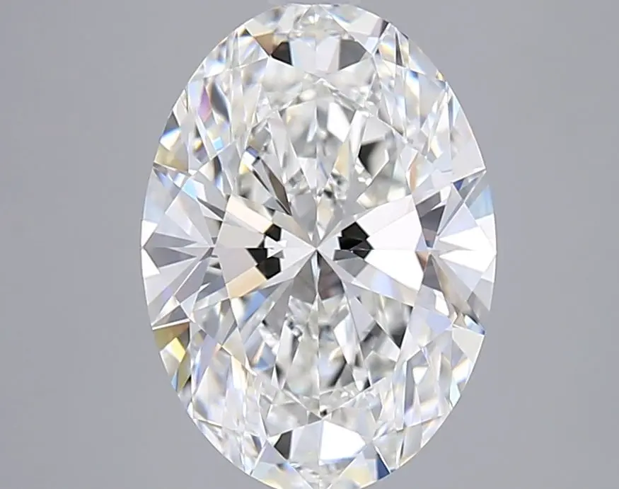 3.04 Carat Lab Grown Oval Diamond
