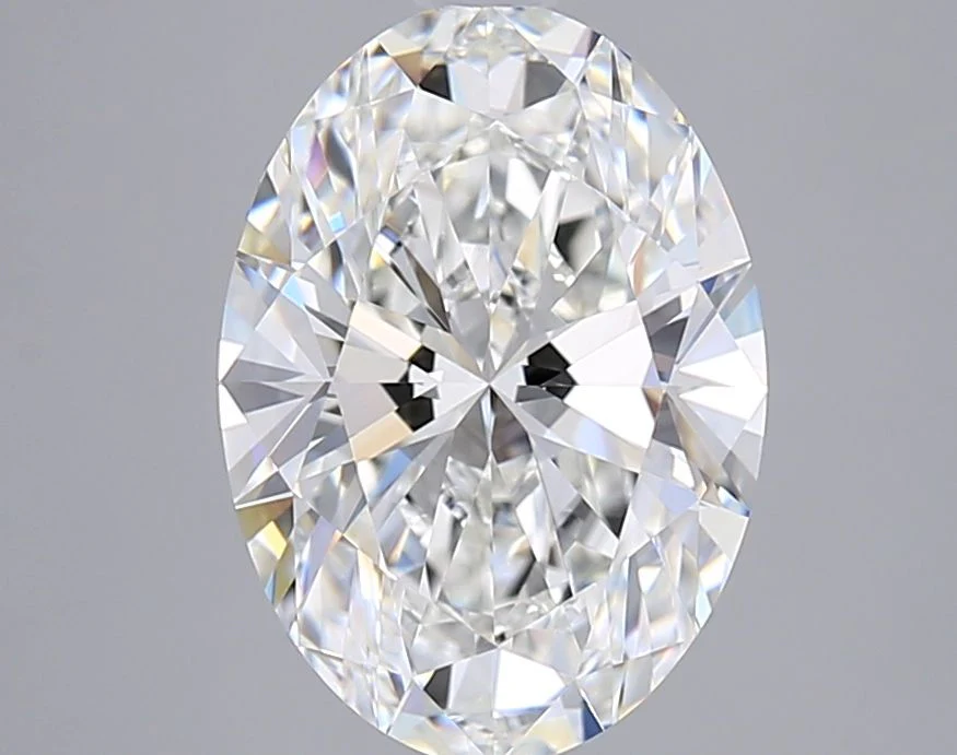 3.04 Carat Lab Grown Oval Diamond
