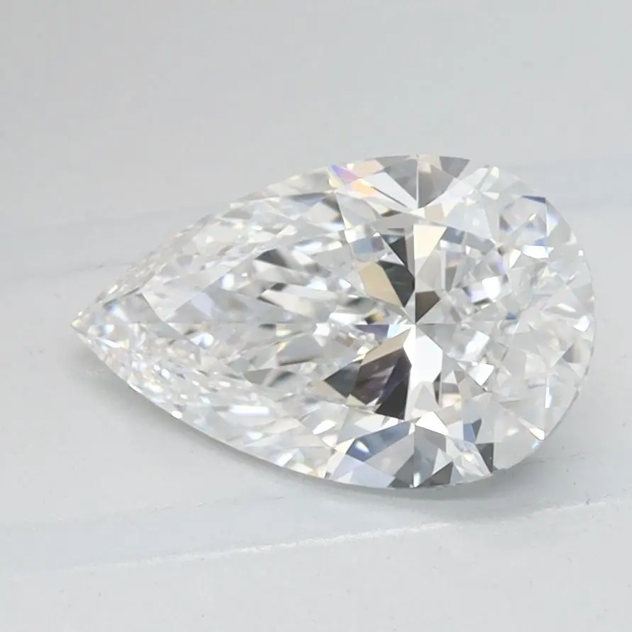 1 Carat Lab Grown Pear Diamond