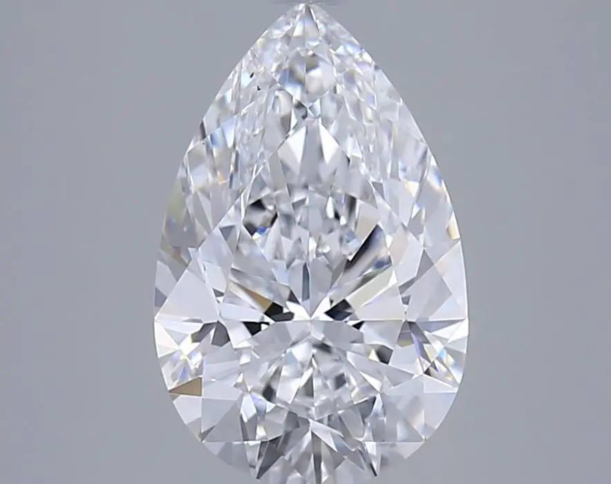 2.52 Carat Lab Grown Pear Diamond