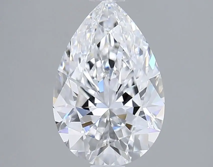 1.56 Carat Lab Grown Pear Diamond