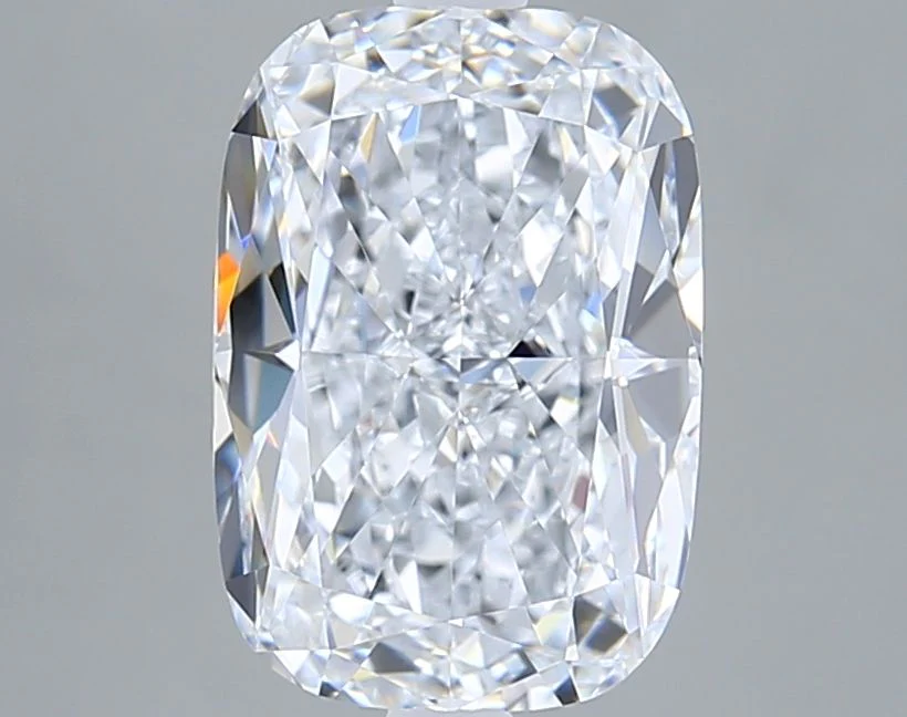 3.07 Carat Lab Grown Elongated cushion Diamond
