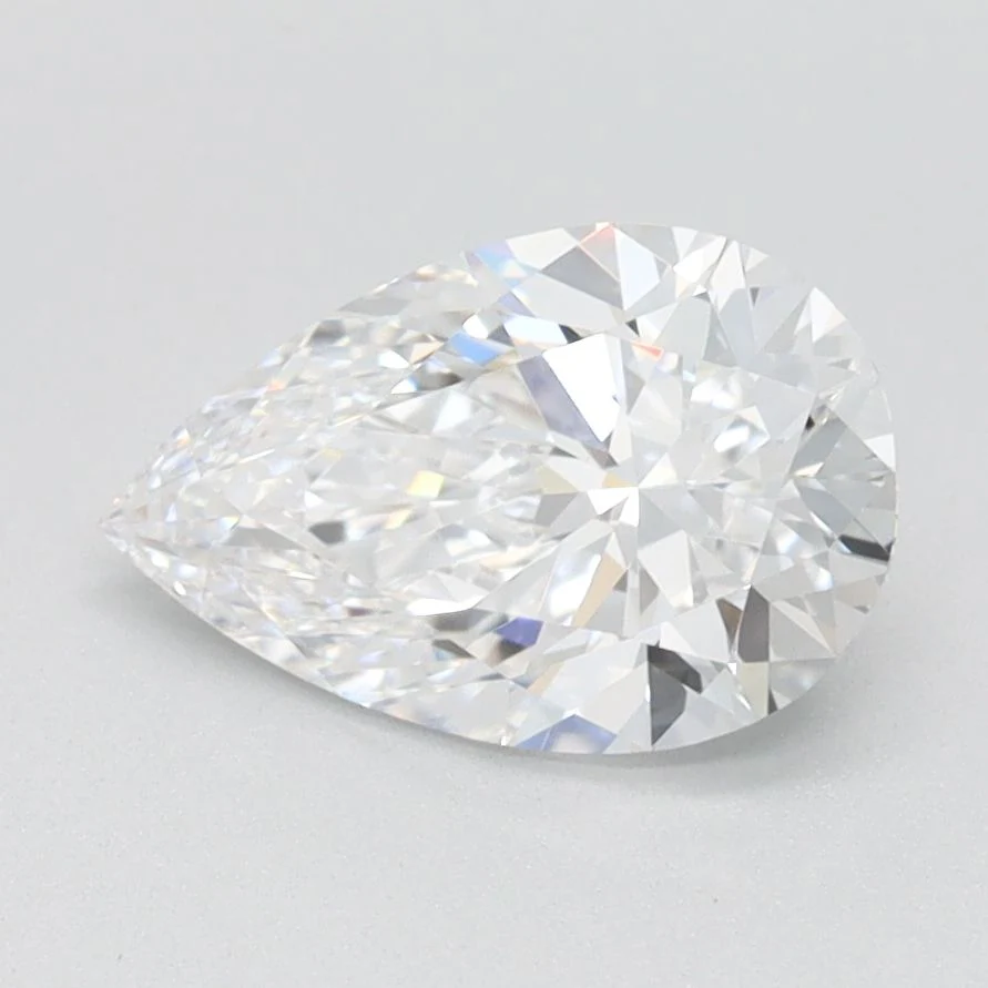 1.03 Carat Lab Grown Pear Diamond