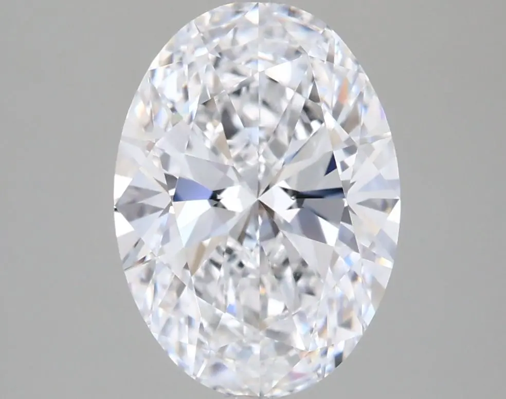 3 Carat Lab Grown Oval Diamond