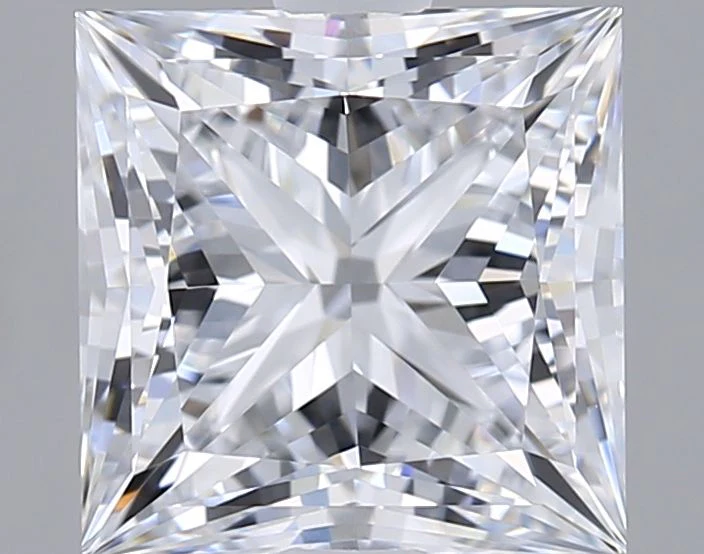2.08 Carat Lab Grown Princess Diamond