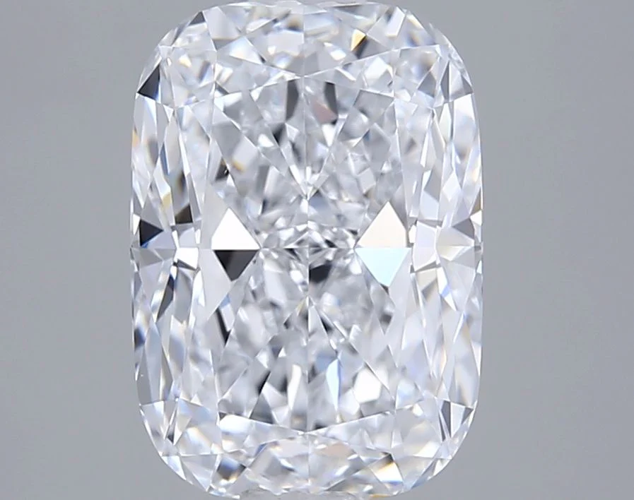 2.56 Carat Lab Grown Elongated cushion Diamond