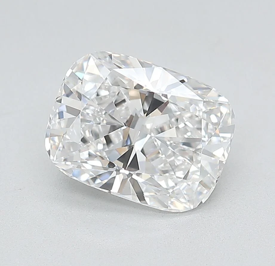 2.13 Carat Lab Grown Elongated cushion Diamond