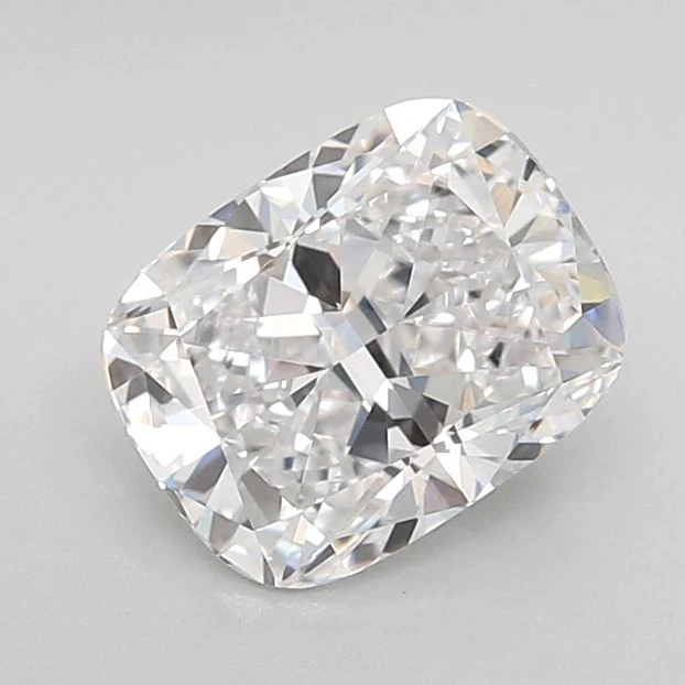 1.33 Carat Lab Grown Elongated cushion Diamond