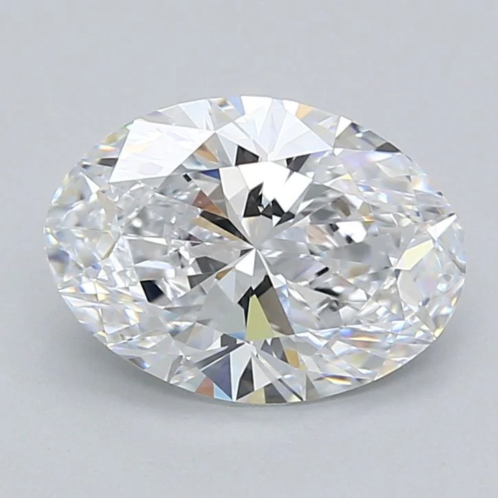 3.04 Carat Lab Grown Oval Diamond