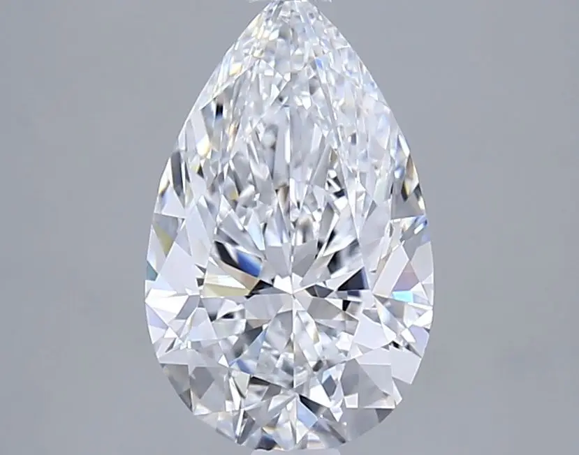 2.03 Carat Lab Grown Pear Diamond