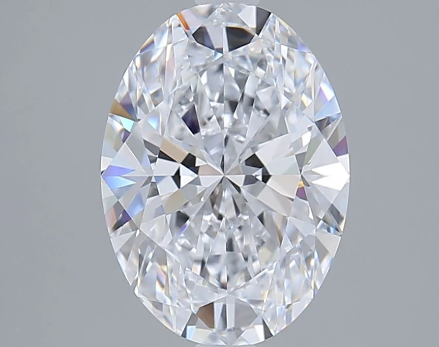 3.05 Carat Lab Grown Oval Diamond