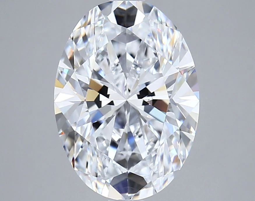 3.29 Carat Lab Grown Oval Diamond