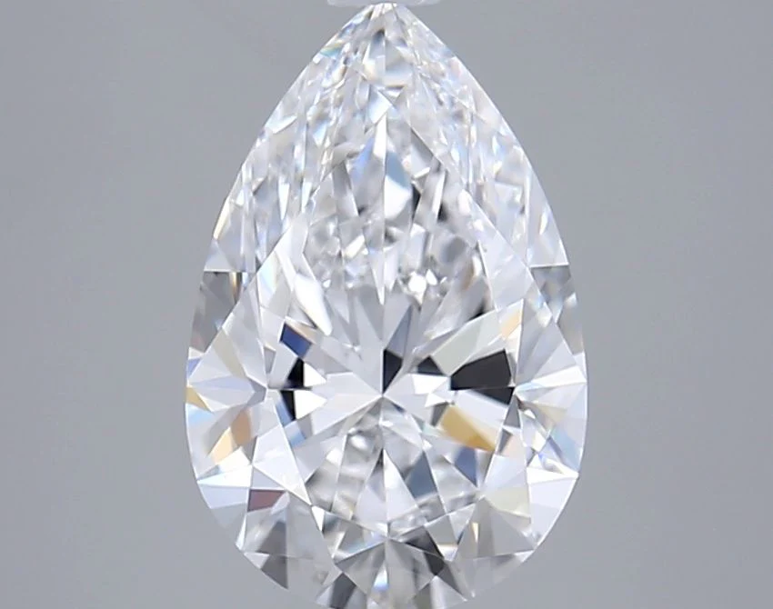 2.56 Carat Lab Grown Pear Diamond