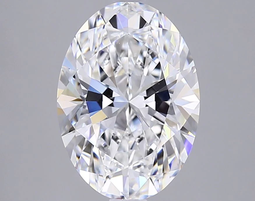 3.02 Carat Lab Grown Oval Diamond