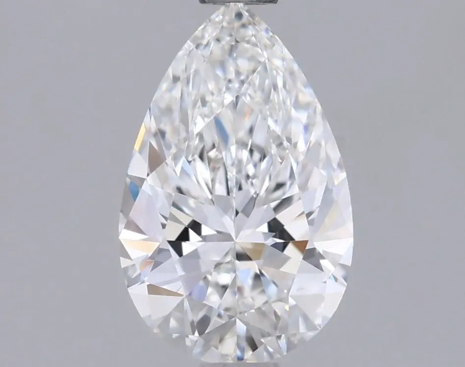 1.02 Carat Lab Grown Pear Diamond