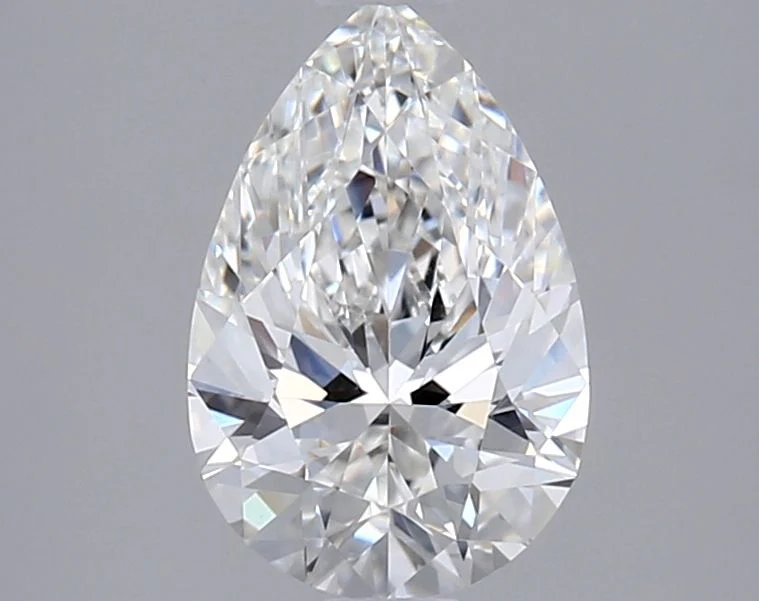 1.21 Carat Lab Grown Pear Diamond