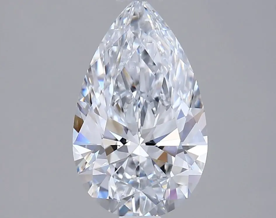 1.51 Carat Lab Grown Pear Diamond