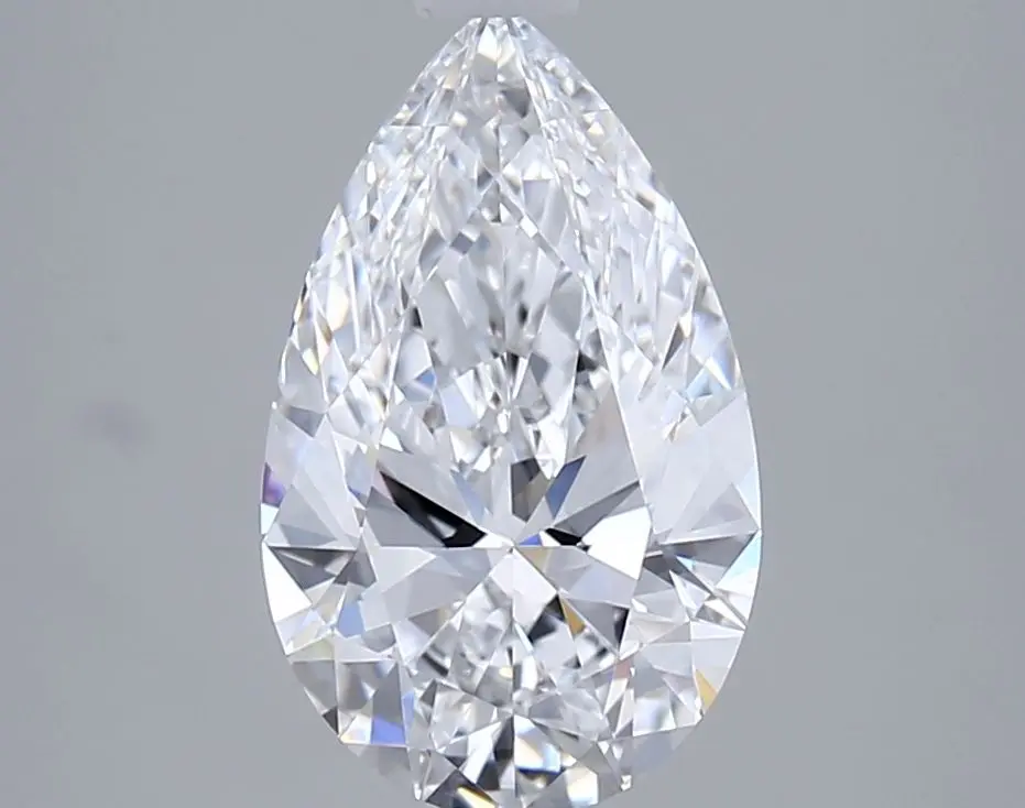 2.01 Carat Lab Grown Pear Diamond