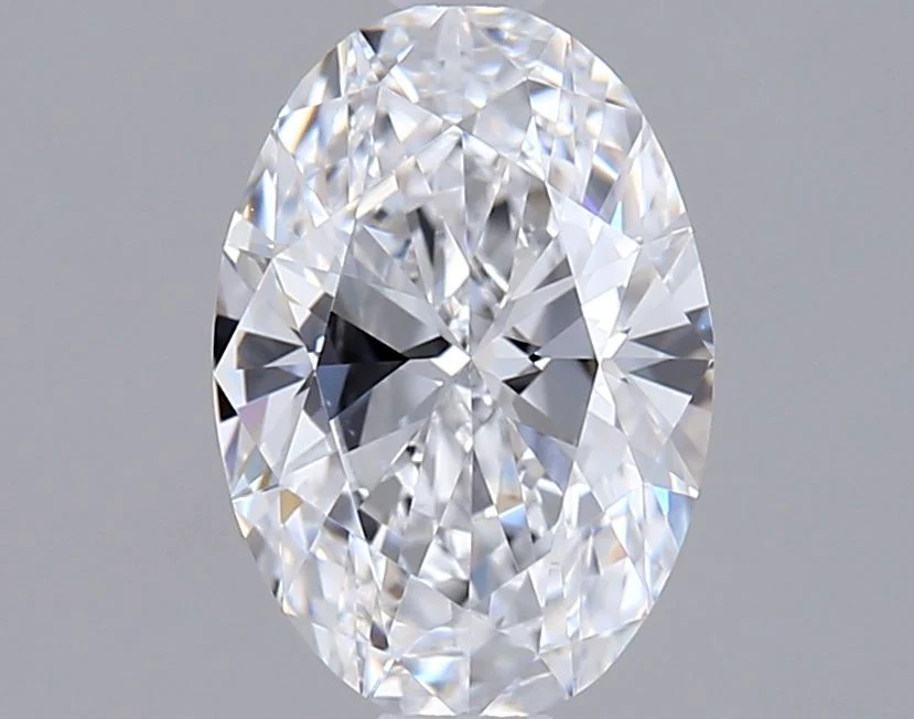1.28 Carat Lab Grown Oval Diamond