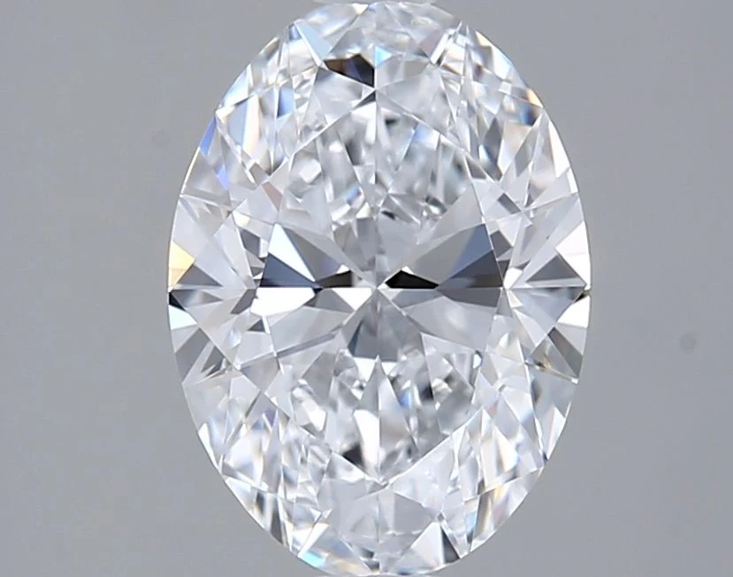 1.5 Carat Lab Grown Oval Diamond