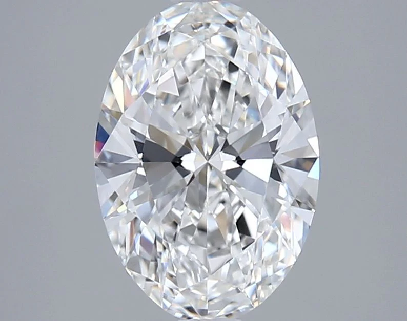 1.53 Carat Lab Grown Oval Diamond