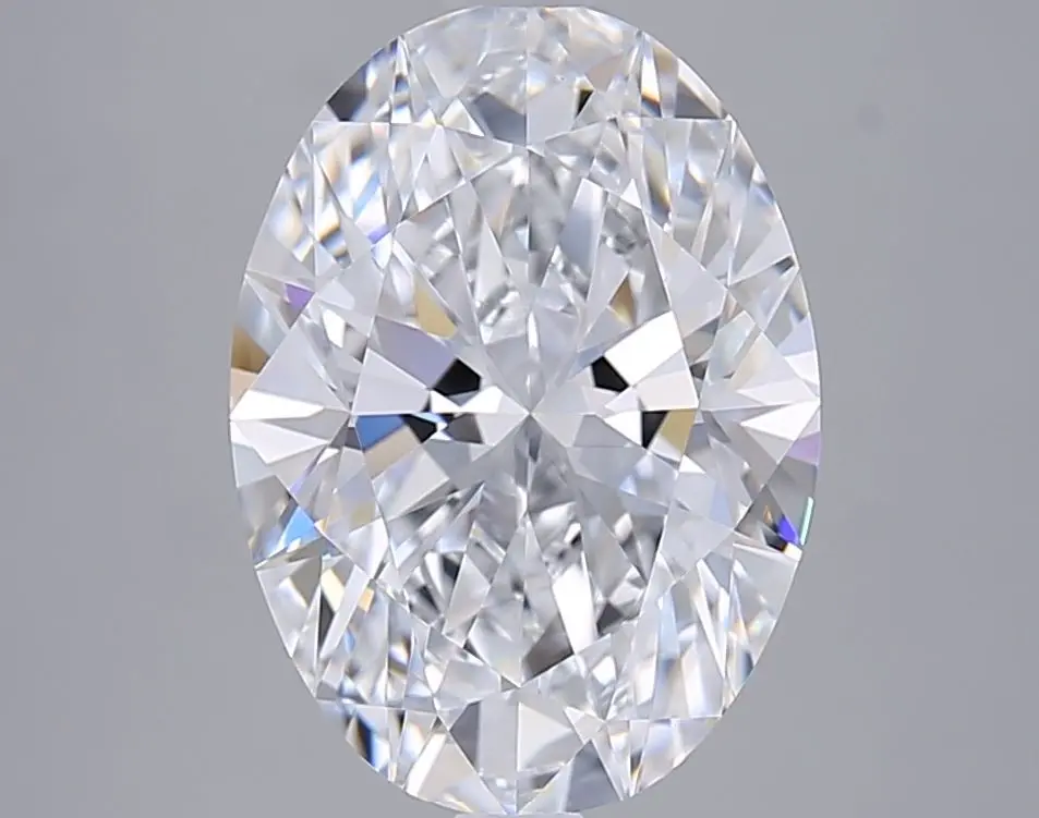 4.02 Carat Lab Grown Oval Diamond