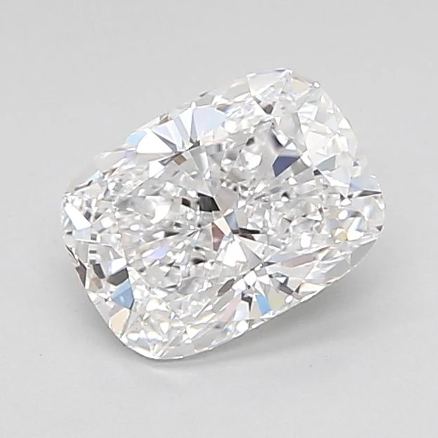 1.38 Carat Lab Grown Elongated cushion Diamond