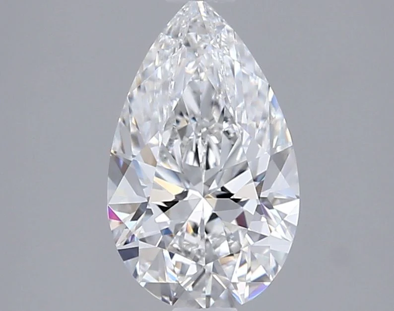 1.22 Carat Lab Grown Pear Diamond