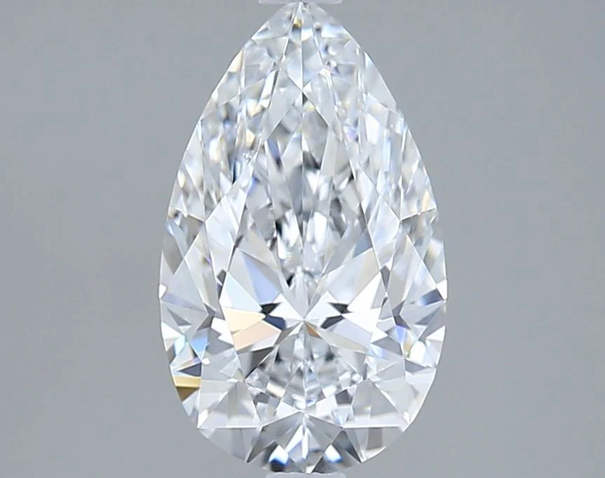 2 Carat Lab Grown Pear Diamond
